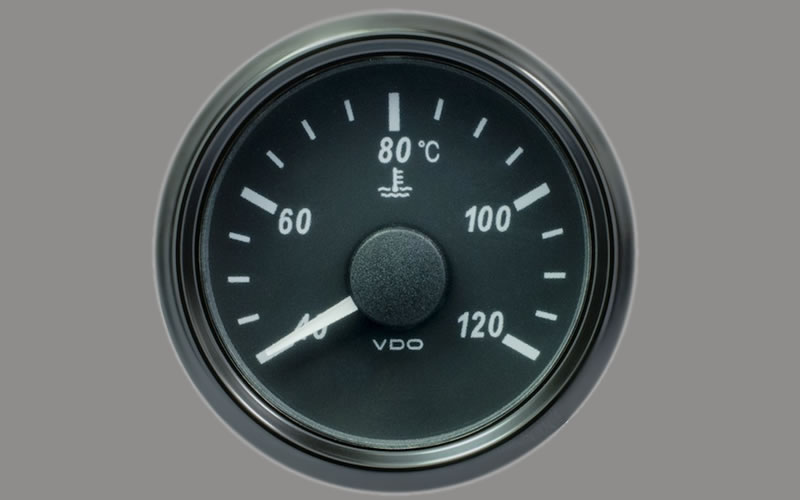 SingleViu Coolant Temperature Gauge 120°C